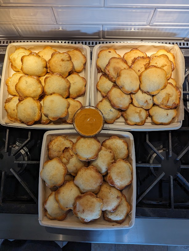 Empanoli party platter from Papole Foods Chicago